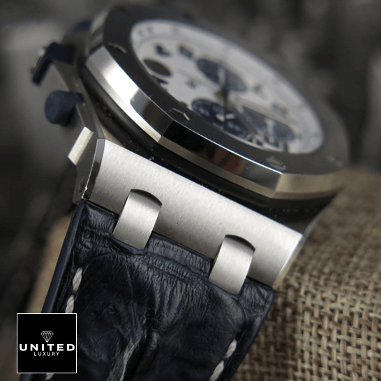 Audemars Piguet Royal Oak Offshore 26170ST.OO_.D305CR.01  leather blue bracelet