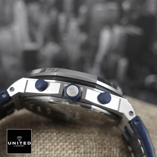 Audemars Piguet Royal Oak Steel Case  crown / psuh button