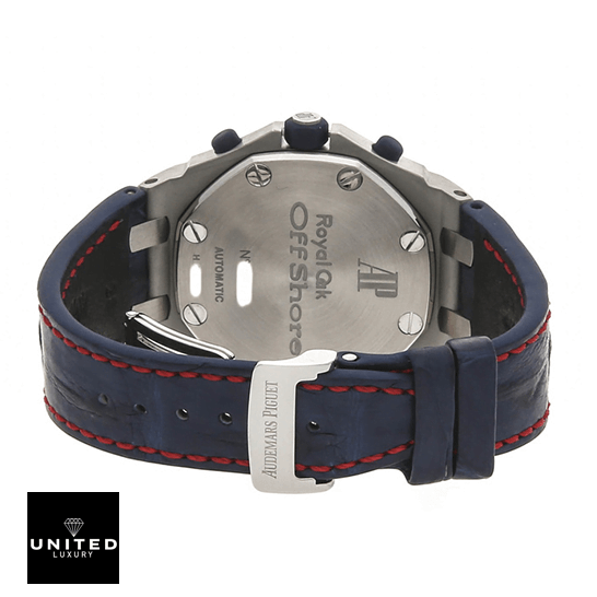 Ap Royal Oak Offshore Rubber Bracelet Stainless Steel Case  closed buckle