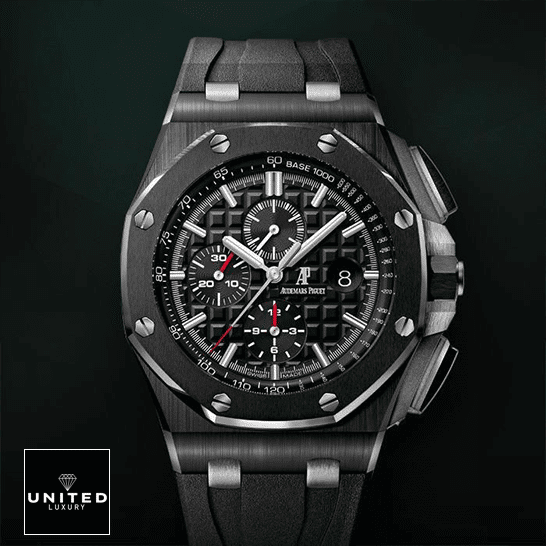 Audemars Piguet 26402CE.OO_.A002CA.01 Black Dial  black background