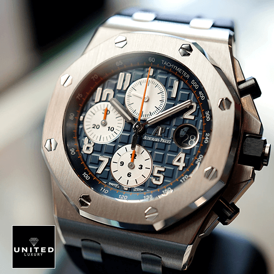 Audemars Piguet 26470ST.OO_.A027CA.01 Blue Dial Steel Bezel 