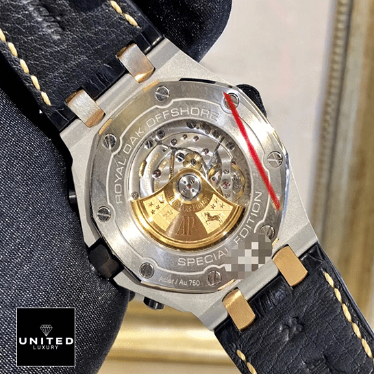 Audemars Piguet Royal Oak Offshore Steel Case  upside view