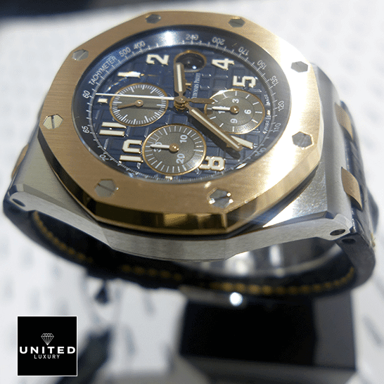 Audemars Piguet 26471SR.OO_.D101CR.01 Royal Oak Blue Dial  side view