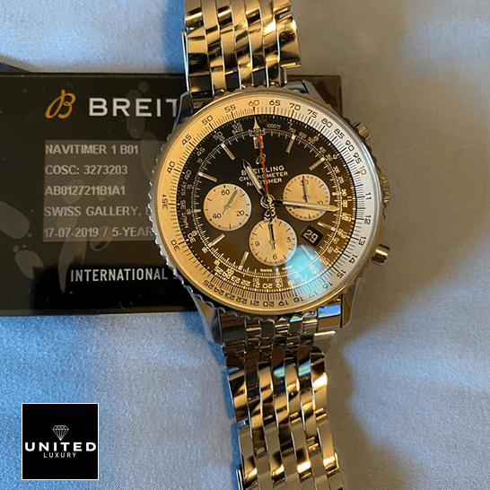 breitling navitimer AB0127211B1A1 front