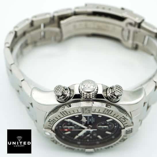 Breitling Super Avenger a13370  push button and Crown/Pusher