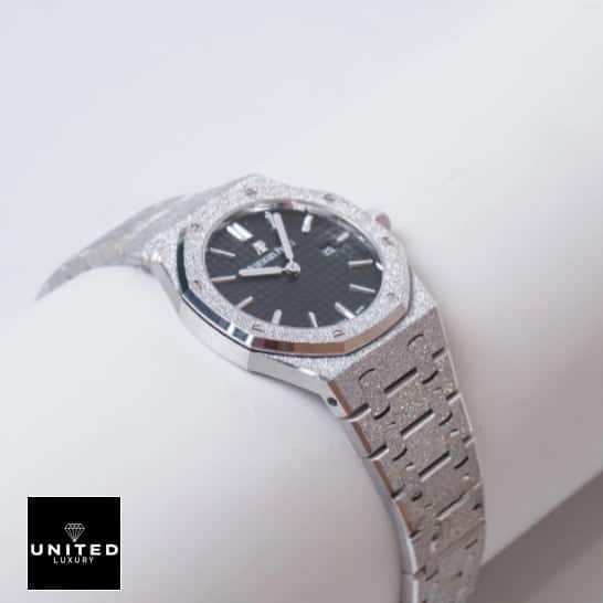 AP Frosted White Gold 67653BC.GG.1263BC.02 Iced Out 