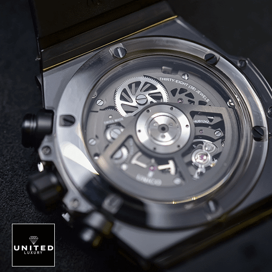 Hublot Big Bang 411.JB_.4901.RT Unico Sapphire Black Case  upside view