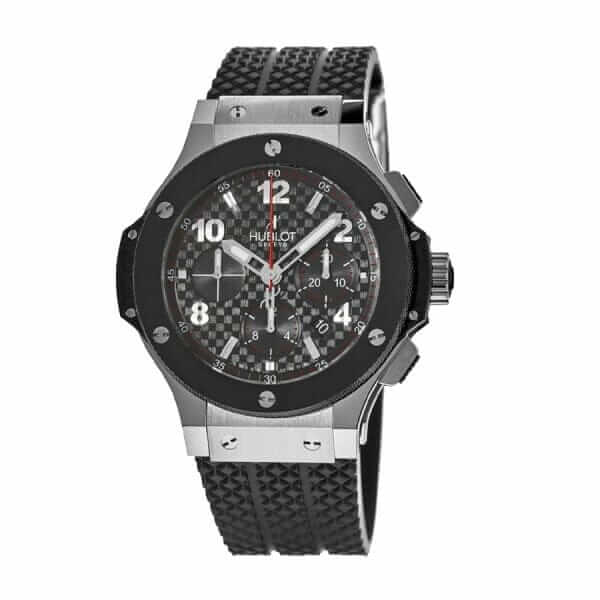 hublot-big-bang-evolution-black-dial-steel-watch