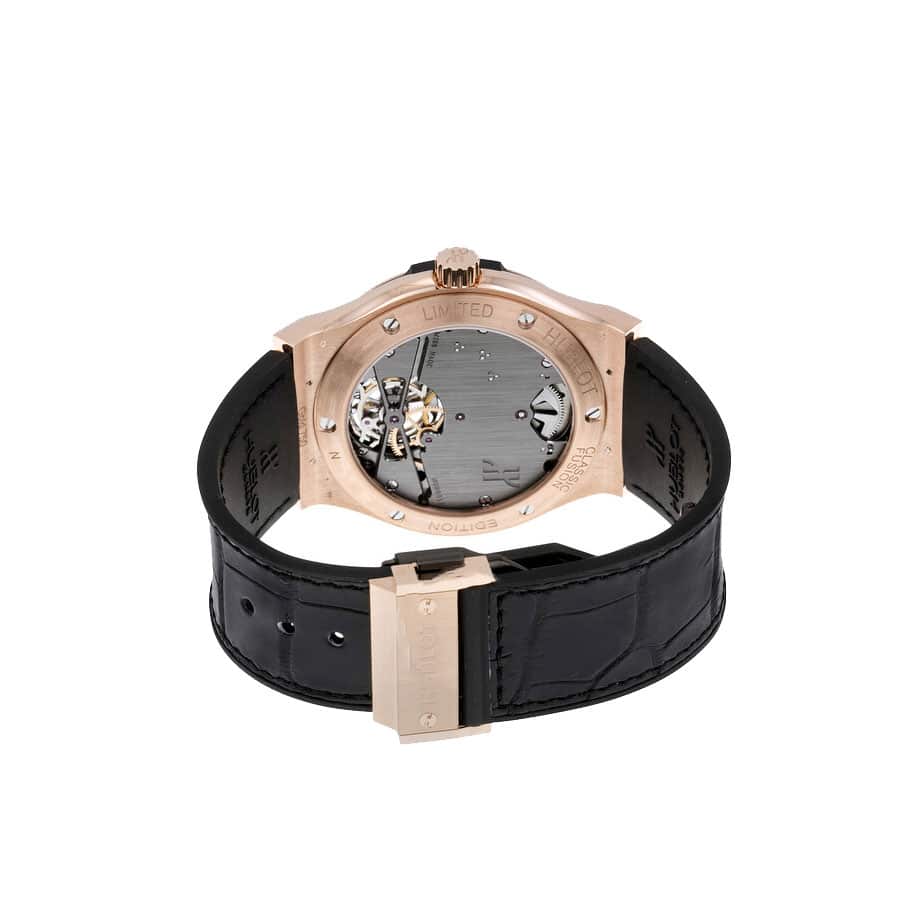 Hublot With Diamonds 2 Hublot classıc fusıon leather bracelet stainlees steel case and clasp