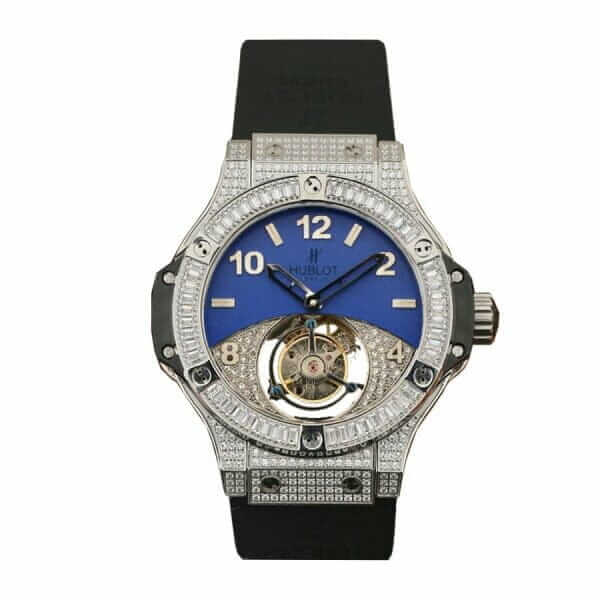 Hublot With Diamonds Blue 