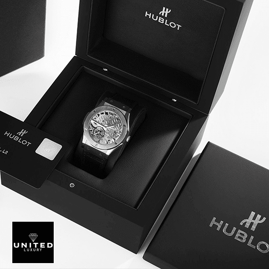 Hublot Classic Fusion Steel Bezel  in the box