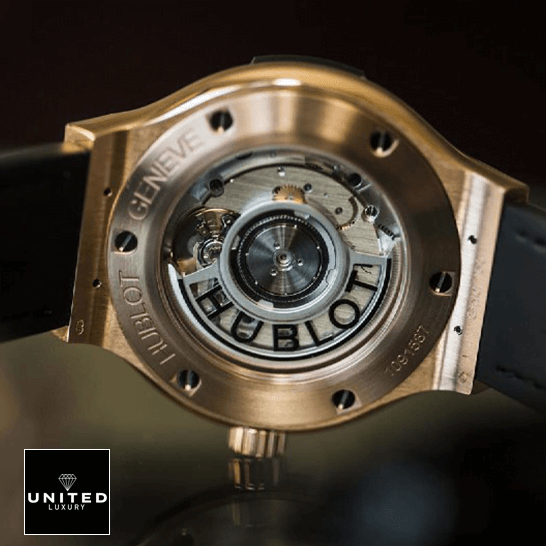Hublot Geneve 511.OX_.1181.LR Classic Fusion Gold Case  upside view
