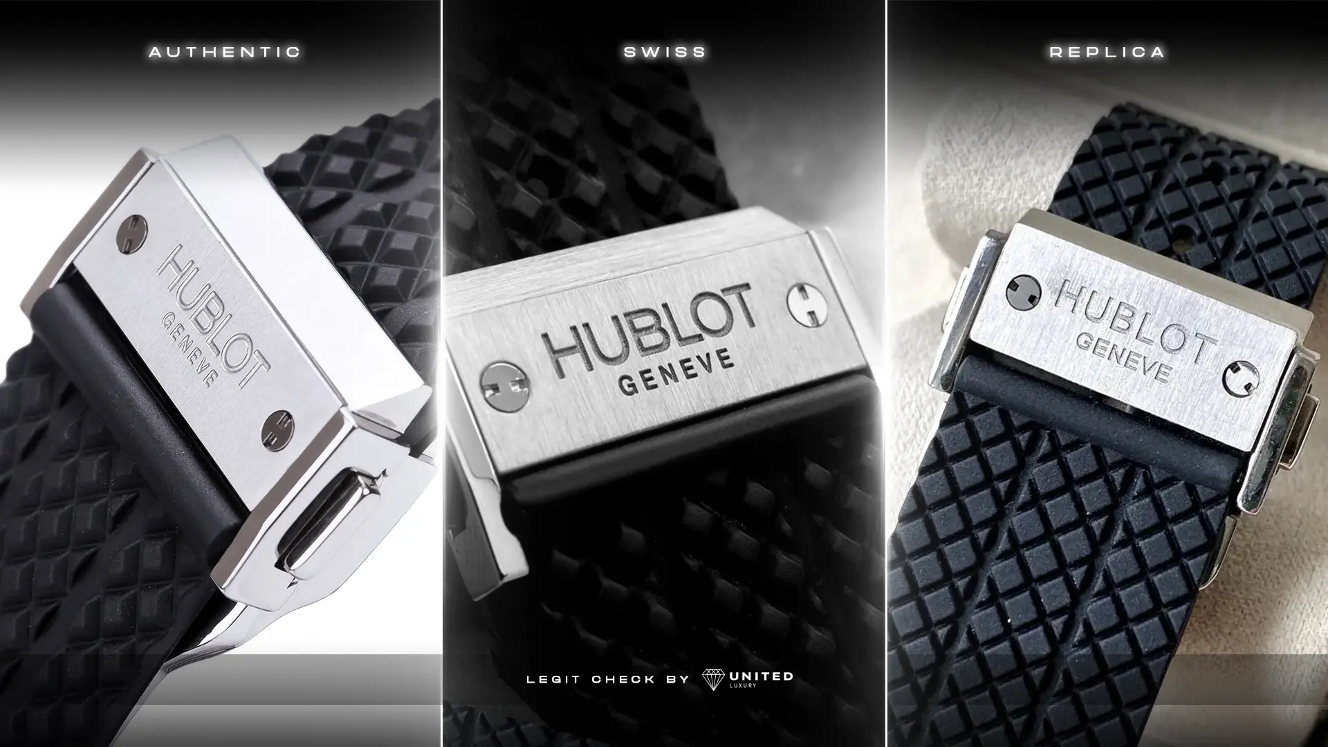 hublot  vs original vs swiss clasp