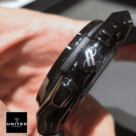 Big Bang Watch 5 Hublot Big Bang 525.CM_.0170.RX Steel Case side view