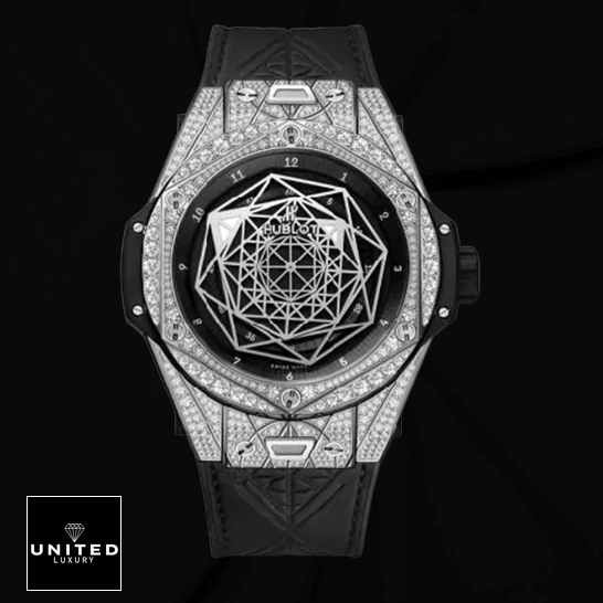 Hublot Iced Out 4 Hublot Big Bang Titanium 415_NX_1112_VR_1704_MXM17 black background