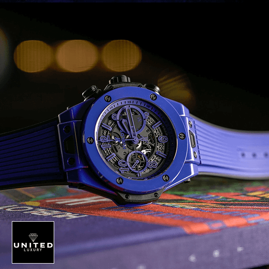 Hublot Big Bang 411.ES_.5119 Unico Magic Blue Dial 