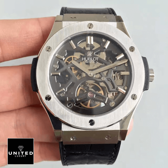 Hublot Classic 505.TX_.0170.LR Fusion Tourbillion Skeleton Dial 