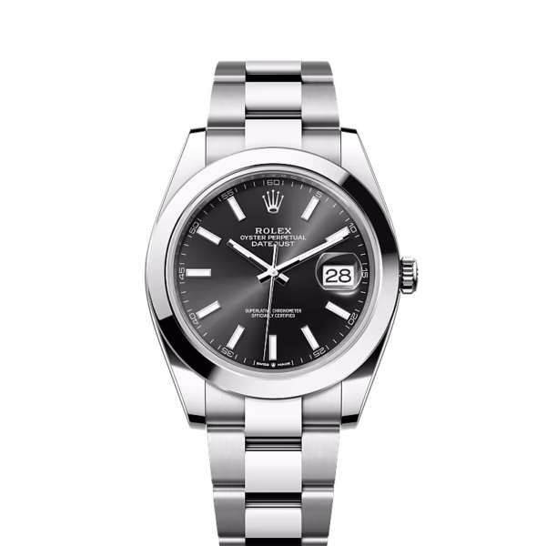 Rolex Datejust 126300 Oyster Black Dial 
