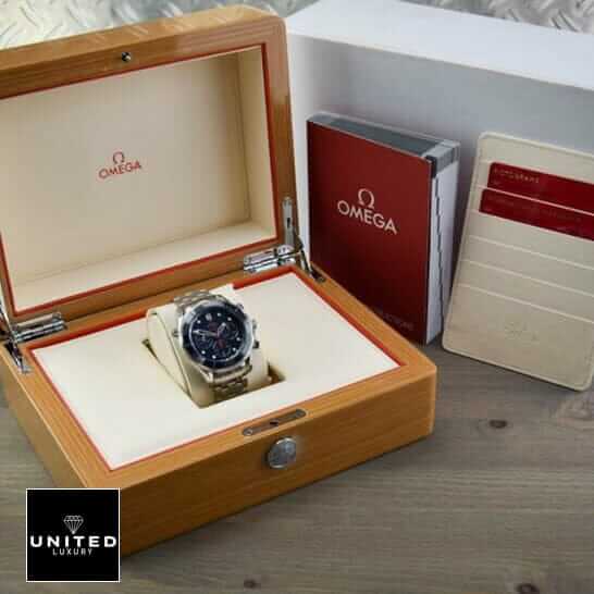 Omega Seamaster 212.30.44.50.03.001 Blue Dial 300m  in the box