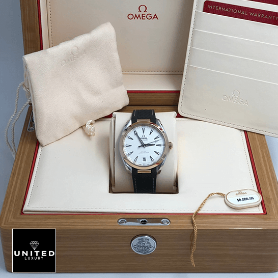 Omega Seamaster 220.22.41.21.02.001 White Dial  in the box