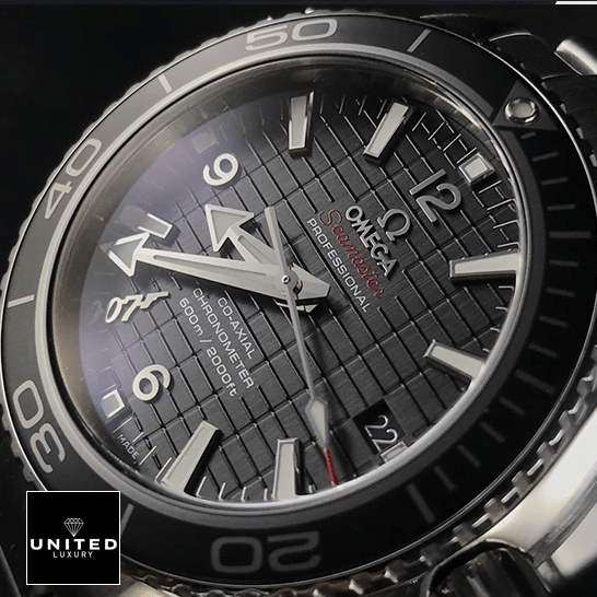 Omega Seamaster Planet Ocean 232.30.42.21.01.004 Black Dial  front view