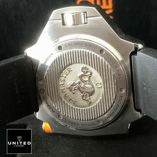 Omega Seamaster Railmaster Ploprof 224.32.55.21.01.001  upside view