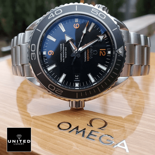Omega 232.30.46.21.01.003 Seamaster Black Dial & Bezel  on the box