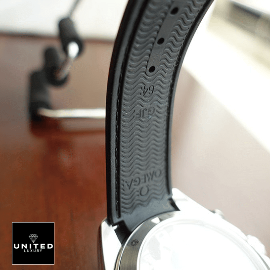 Omega Seamaster Planet Ocean 232.32.46.51.01.003 Black Rubber Bracelet 