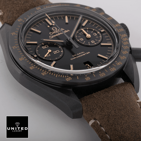 Omega Speedmaster Moonwatch 2 Omega Speedmaster 311.92.44.51 Black Dial white background