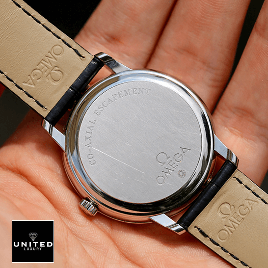 Omega De Ville 424.53.40.21.04.001 Stainless Steel Clasp  on the hand