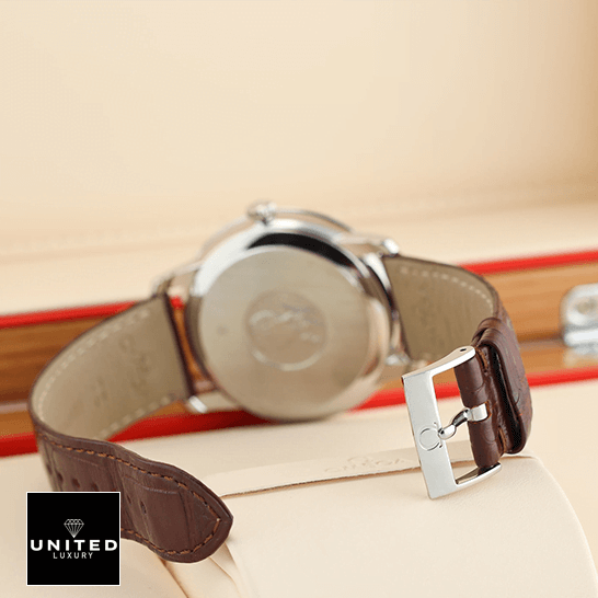 Omega De Ville 424_13_40_20_02_002 Steel Case  opened clasp in the box