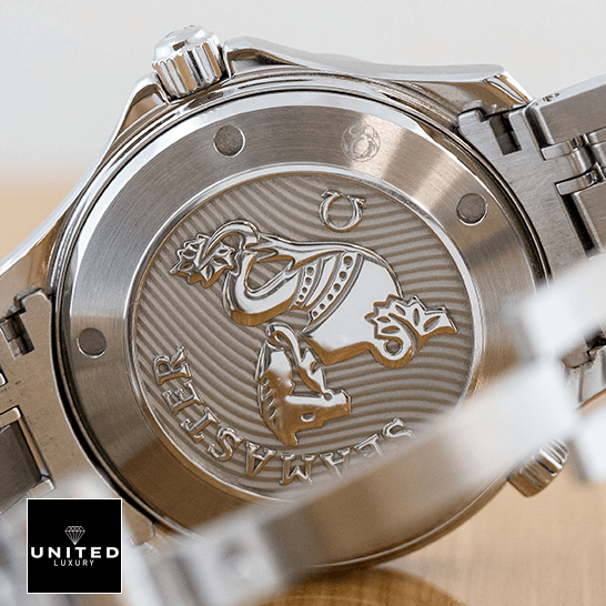 Omega Seamaster Stainless Steel Case  opened clasp