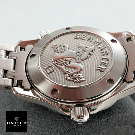 Omega Seamaster 300m Stainless Steel Case  upside view