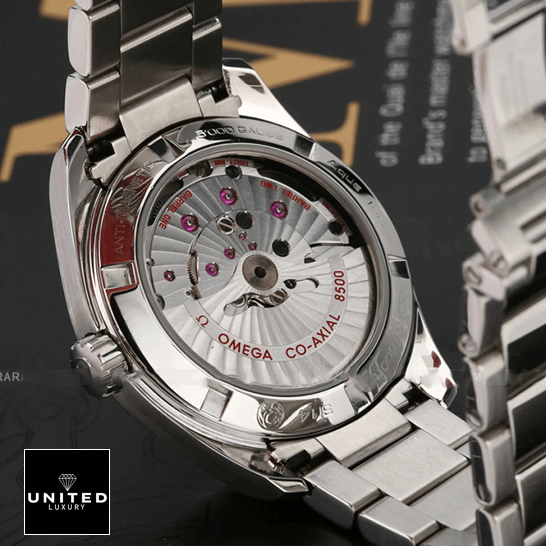 Omega Seamaster Co Axial Stainless Steel Case Bracelet  upside view