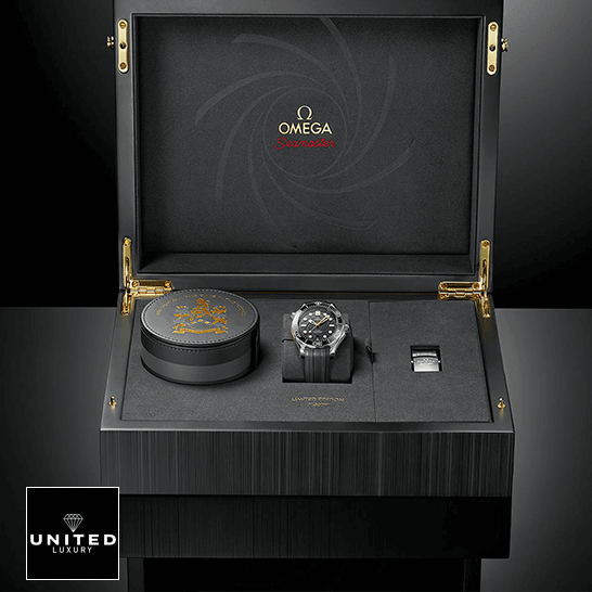 Omega Seamaster Black Dial  in the box