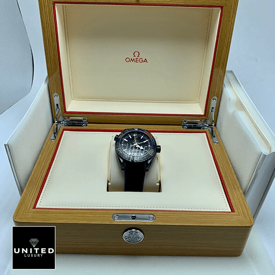Omega Seamaster Planet Ocean 600m Black Dial  in the box
