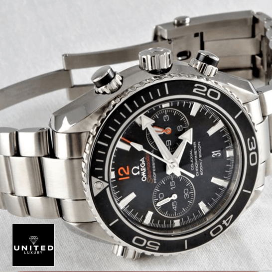 Omega Planet Ocean Steel 4 Omega Seamaster Planet Ocean Steel crown / push button