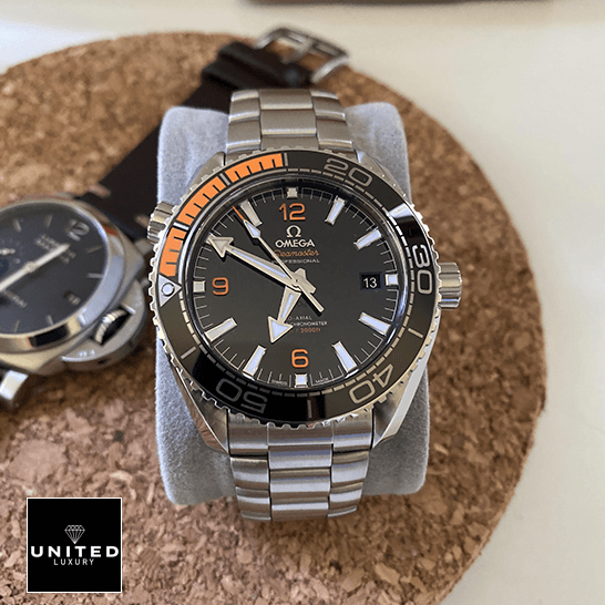 Omega Seamaster Planet Ocean Stainless Steel  on the watch