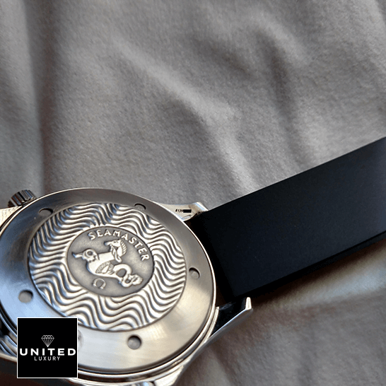 Omega Seamaster Professional Black Rubber Bracelet  steel case