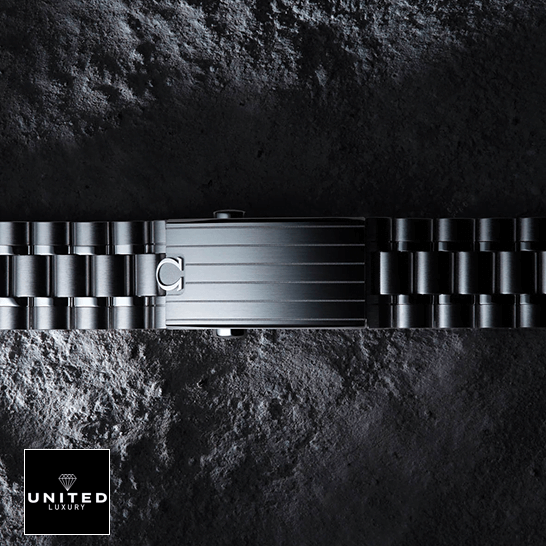 Omega Speedmaster Professional Moonwatch Steel  black background