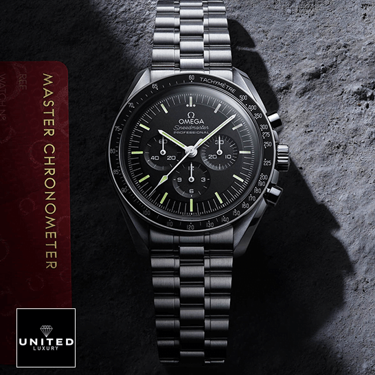 Omega Speedmaster Professional Moonwatch  moon background