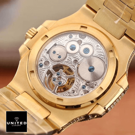 Patek Philippe Gold Case Bracelet  upside view