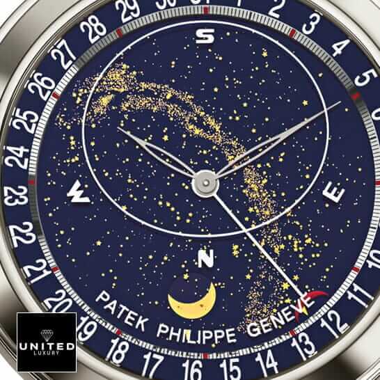 Patek Philippe Geneve Celestial Grand 6102 Blue Dial  front view
