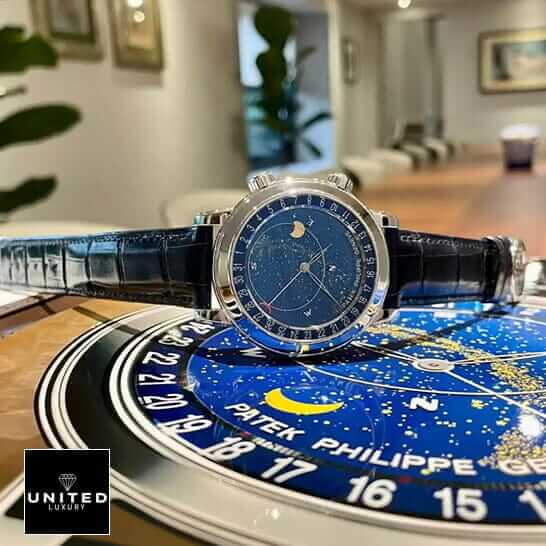 Patek Philippe Celestial Grand 6102 Blue Leather Bracelet  in the house