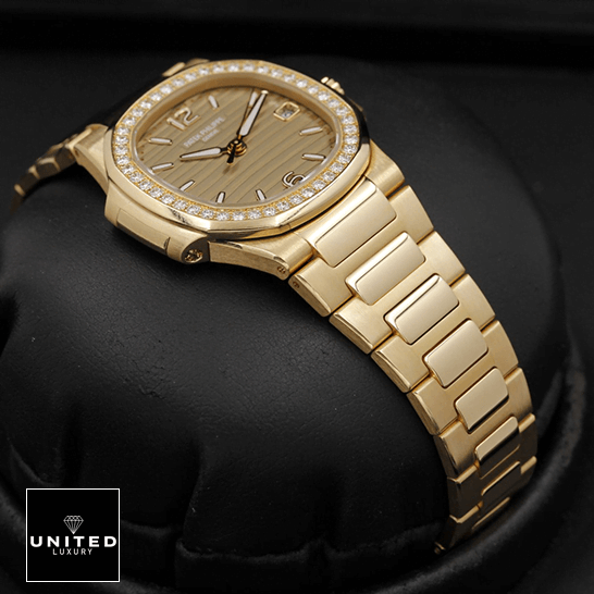 Patek Philippe Nautilus 70101R-012 Diamond Bezel  in the black box