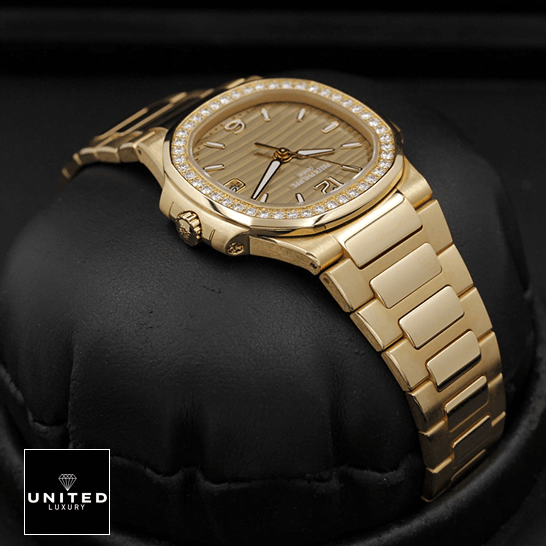 Patek Philippe Nautilus 70101R-012 Diamond Bezel  in the box