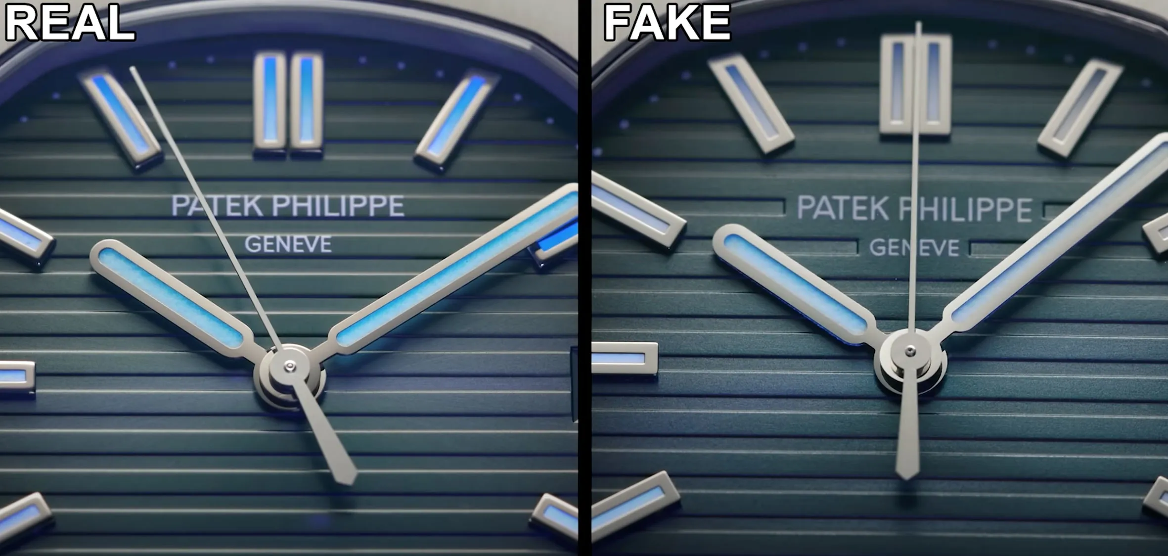 patek philppe vs original