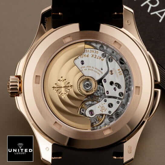 Patek Philippe Travel Time Gold Case  upside view