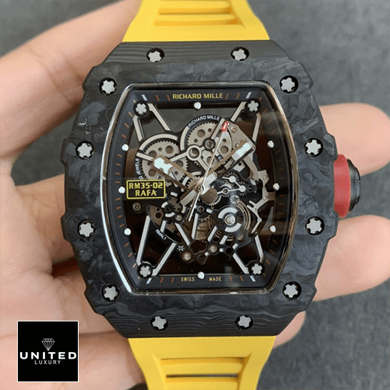 Richard Mille RM35 01 Carbon Skeleton Dial  front view