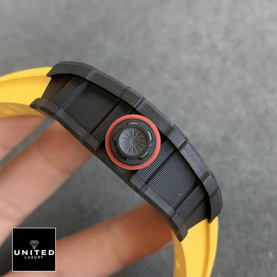 Richard Mille RM3501 RAFA Carbon Skeleton Dial  crown